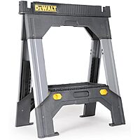 $49.75: DEWALT Stanley Adjustable Metal Legs Sawhorse at Amazon