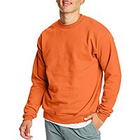 $7: Hanes Men's EcoSmart Fleece Pullover Crewneck Sweatshirt at Amazon