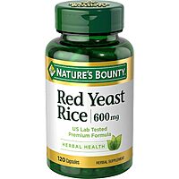 [S&S] $5.25: 120-Count Nature's Bounty Red Yeast Rice 600mg at Amazon
