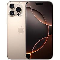 [Prime] $815.99: Apple iPhone 16 Pro, US Version, 256GB, Desert Titanium - Unlocked (Renewed Premium) at Amazon