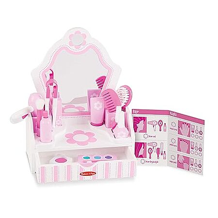 Wooden Beauty Salon Play Set main image 0