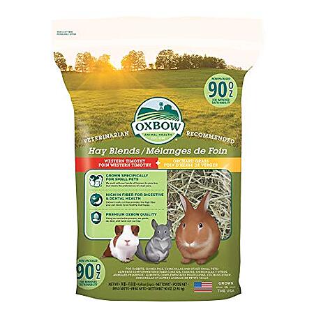 Oxbow Natural Treats - Western Timothy & Orchard Grass Hay