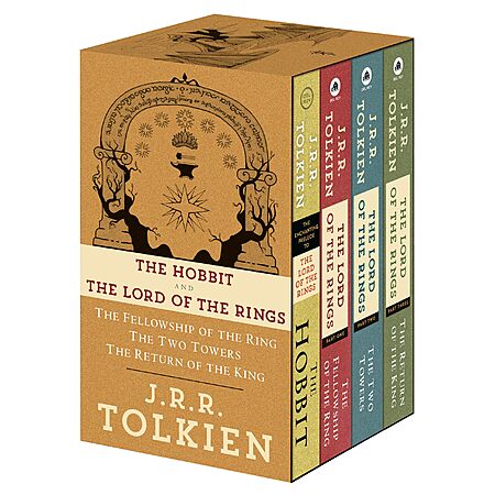 $13.59*: J.R.R. Tolkien The Hobbit & The Lord of the Rings Paperback Book Set at Amazon