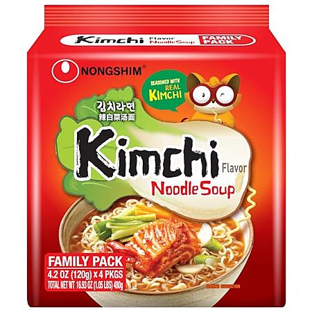 [S&S] $10.86*: 16-Pack 4.2-Oz Nongshim Gourmet Kimchi Instant Ramen Noodles at Amazon