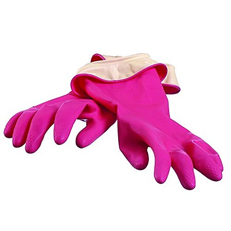 $4.90: Casabella Premium Waterblock Reusable Household Cleaning Gloves, Medium at Amazon