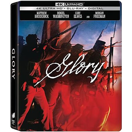 $15.46: Glory 35th Anniversary - SteelBook (4K Ultra HD + Blu-ray + Digital 4K) at Amazon