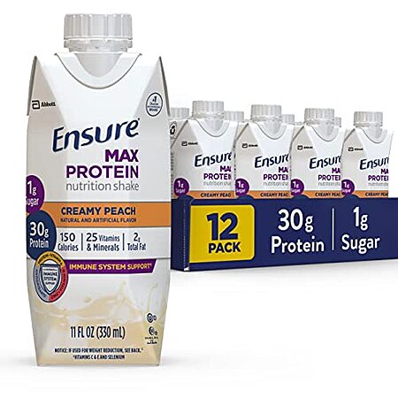[S&S] $16.45*: 12-Pack 11-Oz Ensure Max Protein Nutrition Shake at Amazon