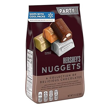 31.5-Oz Hershey's Nuggets Assorted Chocolates Party Pack $9.30 w/ Subscribe & Save