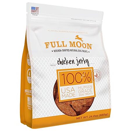 24-Oz Full Moon Chicken Jerky All Natural Grain Free Dog Treats $11.85 w/ Subscribe & Save