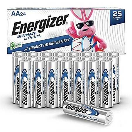 24-Count Energizer Ultimate Lithium AA Batteries $35.14 + Free Shipping