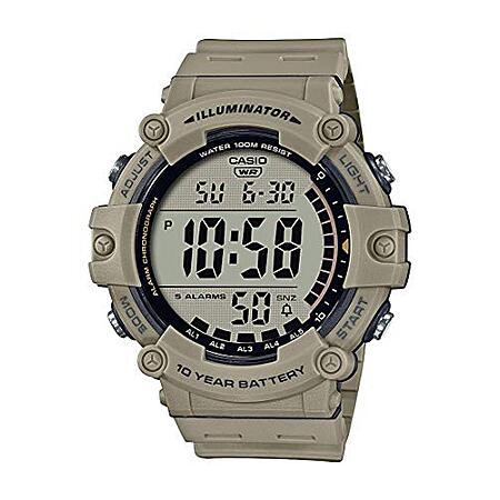 $15.34: Casio Illuminator AE1500WH Series Men's Digital Watch at Amazon