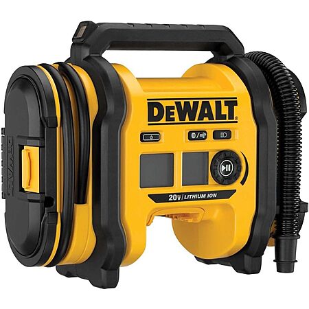 $89*: DeWALT 20V Max Cordless Electric Portable Tire Inflator w/ LED Light (Tool Only) at Amazon