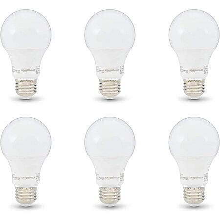 35% Off Amazon Basics LED Bulbs - 6-Pack!