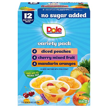 33% Off Dole Fruit Bowls at Amazon