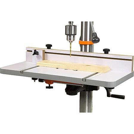WEN 24" x 12" Drill Press Table w/ Adjustable Fence $28.05