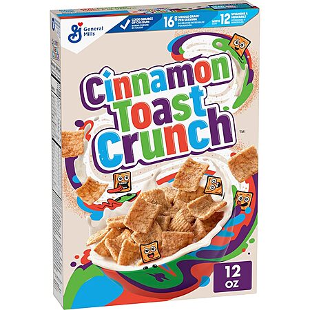 $1.90 for 12-Oz Cinnamon Toast Crunch