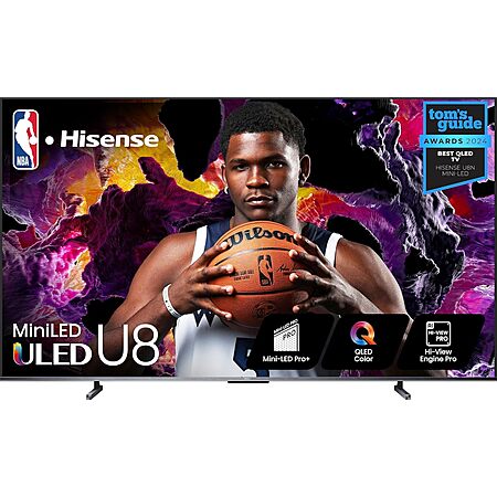9% Off 100" Hisense U8 Series ULED TV