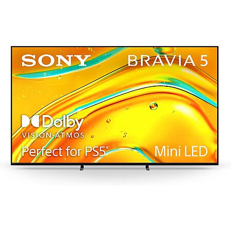 Save $200 on 55″ Sony BRAVIA 5 Mini LED 4K TV