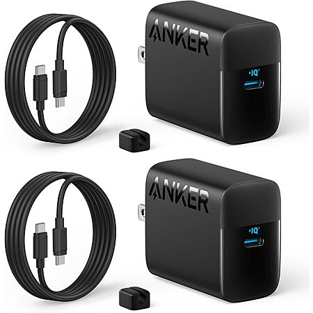 Save 27% on Anker 45W USB-C Chargers - 2-Pack!