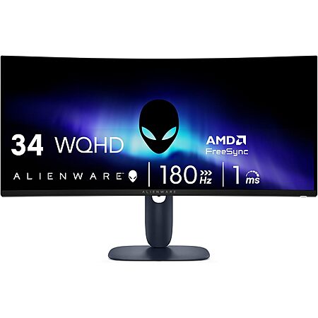 18% Off Alienware 34″ Curved Monitor!