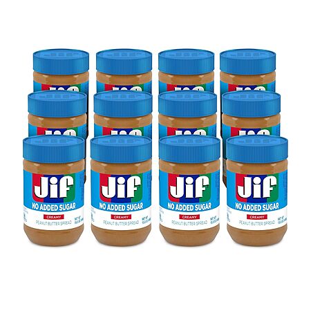 45% Off Jif No Added Sugar Peanut Butter