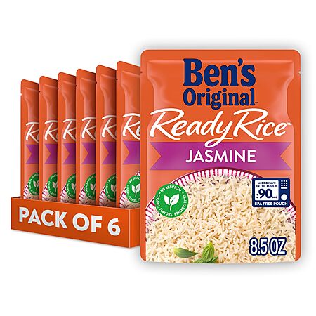 20% Off Uncle Ben's Jasmine Rice 6-Pack