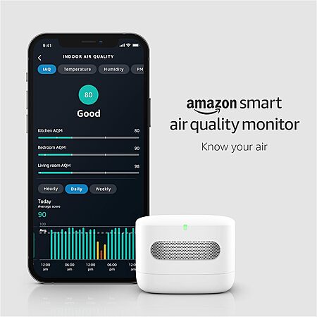 36% Off Amazon Smart Air Quality Monitor