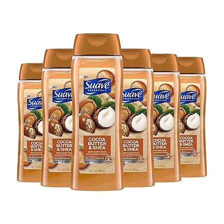 25% Off Suave Body Wash 6-Pack!