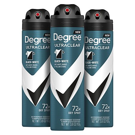 48% Off Degree Men Antiperspirant Spray!