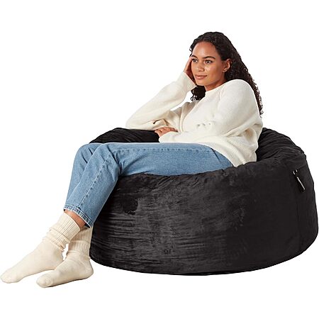 50% Off Amazon Basics Bean Bag Chair!
