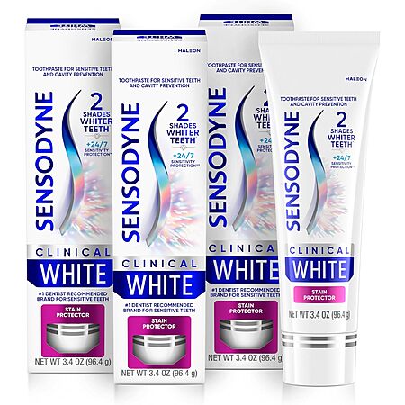 31% Off Sensodyne Clinical White 3-Pack!