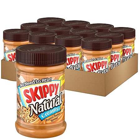 Skippy Peanut Butter 12-Pack for $20.14!
