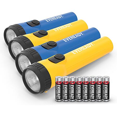 56% Off 4-Pack Eveready LED Flashlights