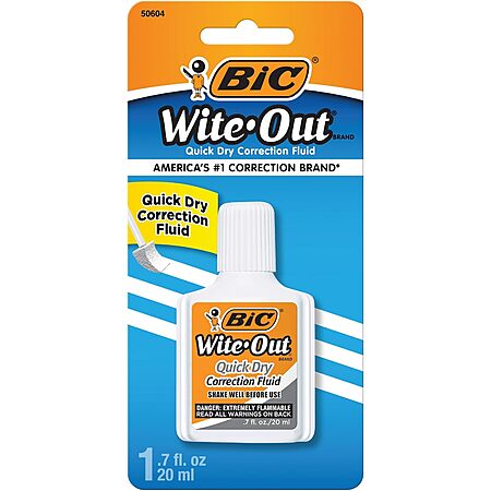 44% Off BIC Wite-Out at Amazon!