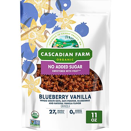 57% Off Cascadian Farm Granola!