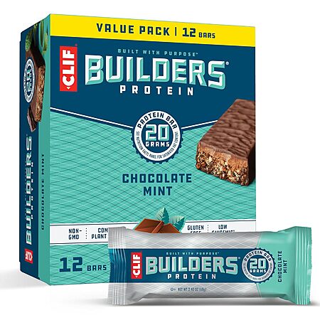 Huge Savings on CLIF Builder's Protein Bars!