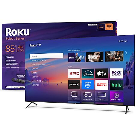 30% Off 85" Roku Smart TV!