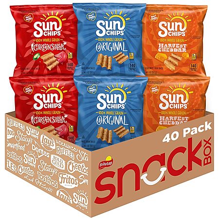 40-Pack Sun Chips at 39% Off!