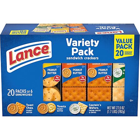 30% Off Lance Sandwich Crackers