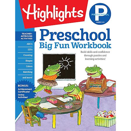 66% Off Preschool Activity Workbook!