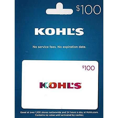 $100 Kohl's Gift Card for $85