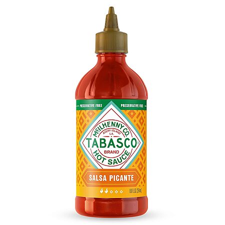 [Prime, S&S] $1.52: 8.6-Oz TABASCO Brand Salsa Picante, Vibrant & Mild Hot Sauce at Amazon