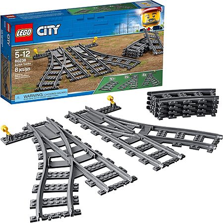 45% Off LEGO City Switch Tracks!