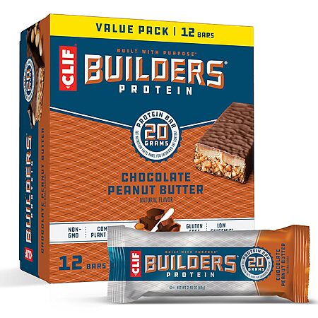 51% Off CLIF BUILDER'S Protein Bars!