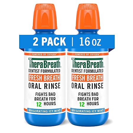 40% Off TheraBreath Oral Rinse 2-Pack!