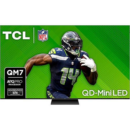 38% Off 85″ TCL QM7 QLED TV
