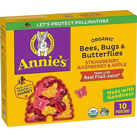 Annie's Fruit Snacks 35% Off at Amazon