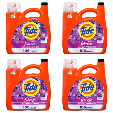 45% Off Tide Plus Febreze Laundry Detergent