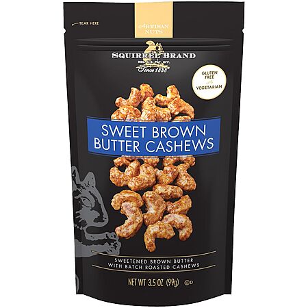 Squirrel Brand Cashews at 25% Off!