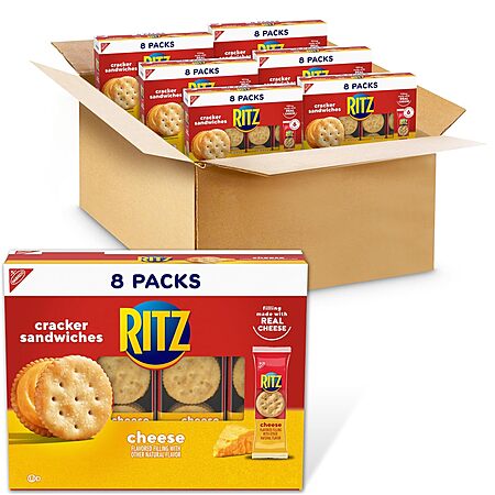 44% Off Ritz Cheese Sandwich Crackers on Amazon